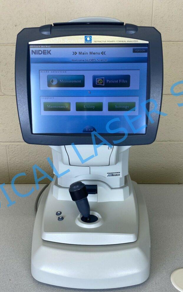 Nidek Marco Corneal Analyzer OPD Scan III Sale