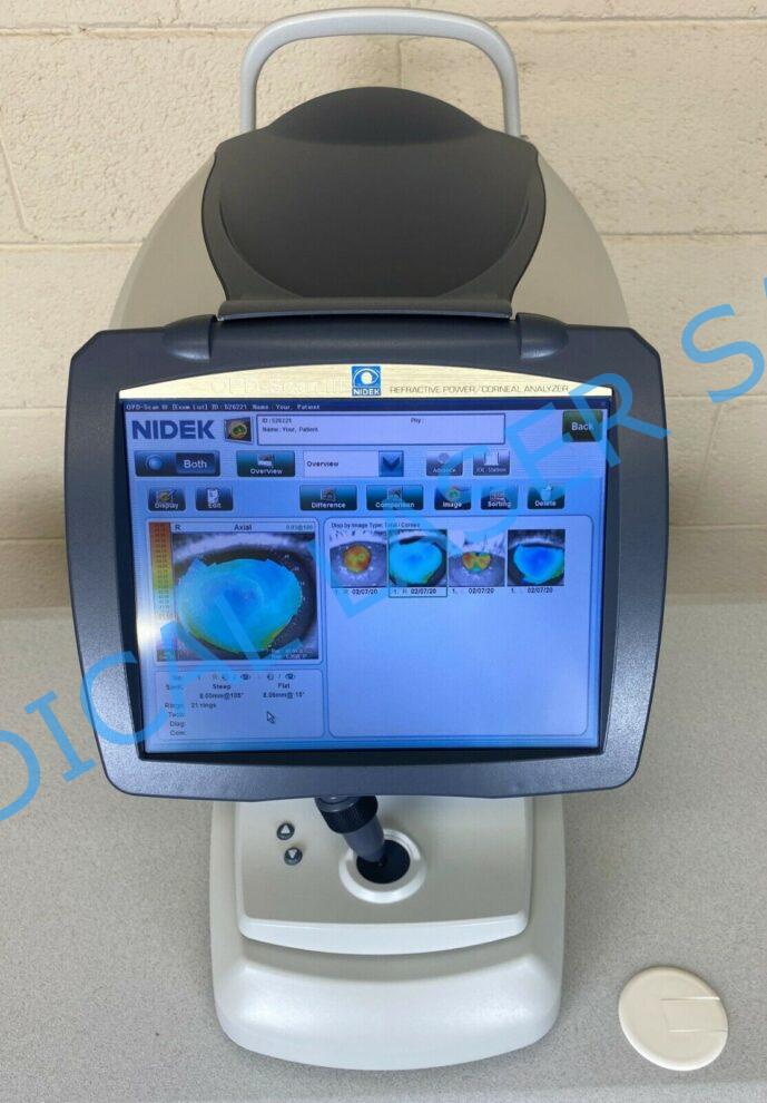 Nidek Marco Corneal Analyzer OPD Scan III Sale