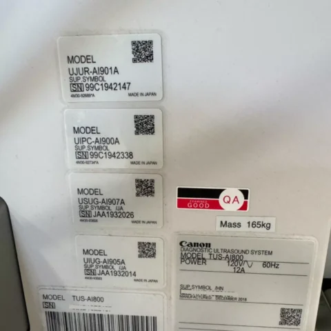 Canon Aplio i800 Ultrasound